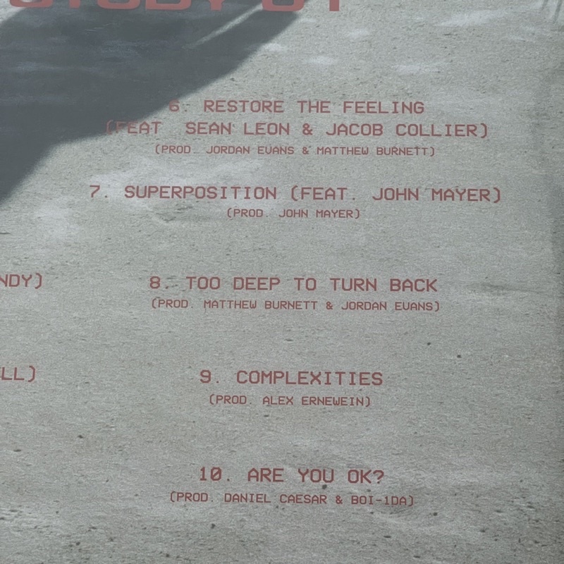 แผ่นเสียง Daniel Caesar – Case Study 01/ Red (translucent )Vinyl, LP, Album แผ่นเสียง มือหนึ่ง ซีล