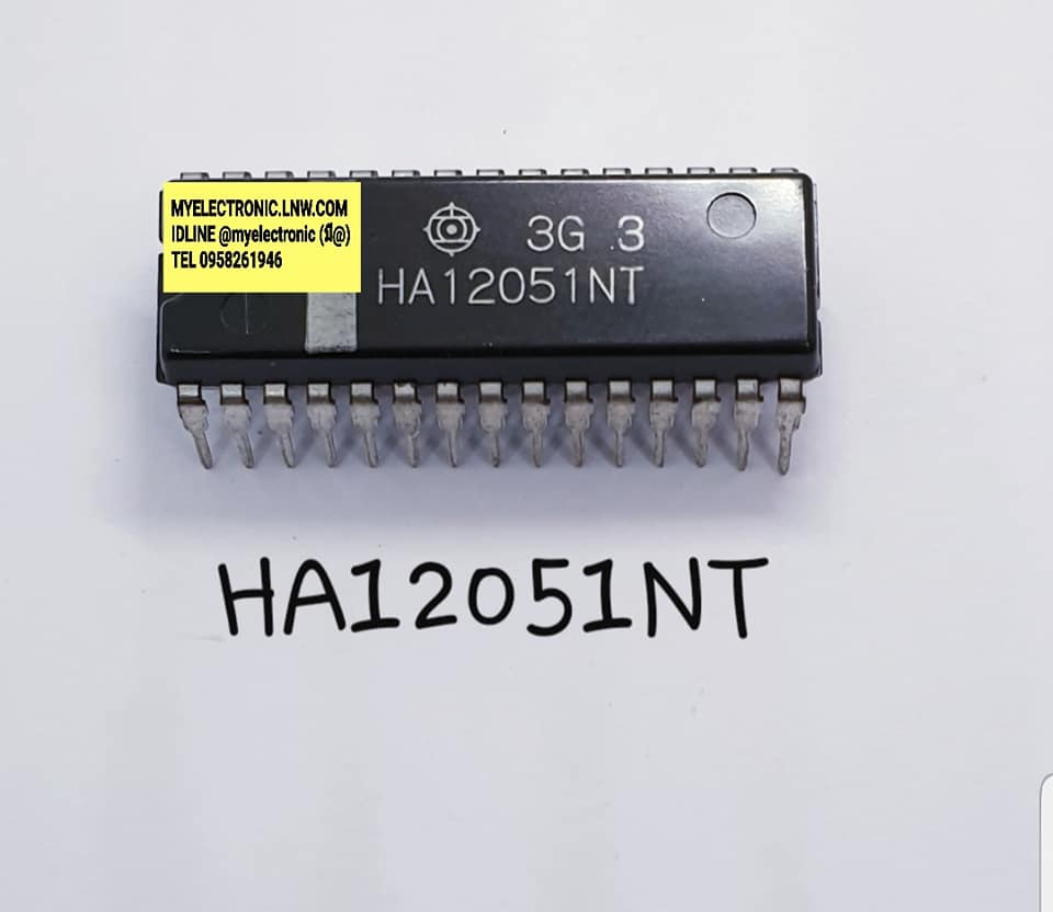 ขาย HA12051NT ยี่ห้อ HITTACHI ตัวถัง DIP30ขา ไอซี IC ราคา ตัวละ . . . . หน่วย บาท
