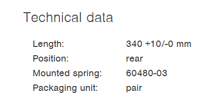 โช๊คหลัง OHLINS TR 625 FOR TRIUMPH BONNEVILLE T100