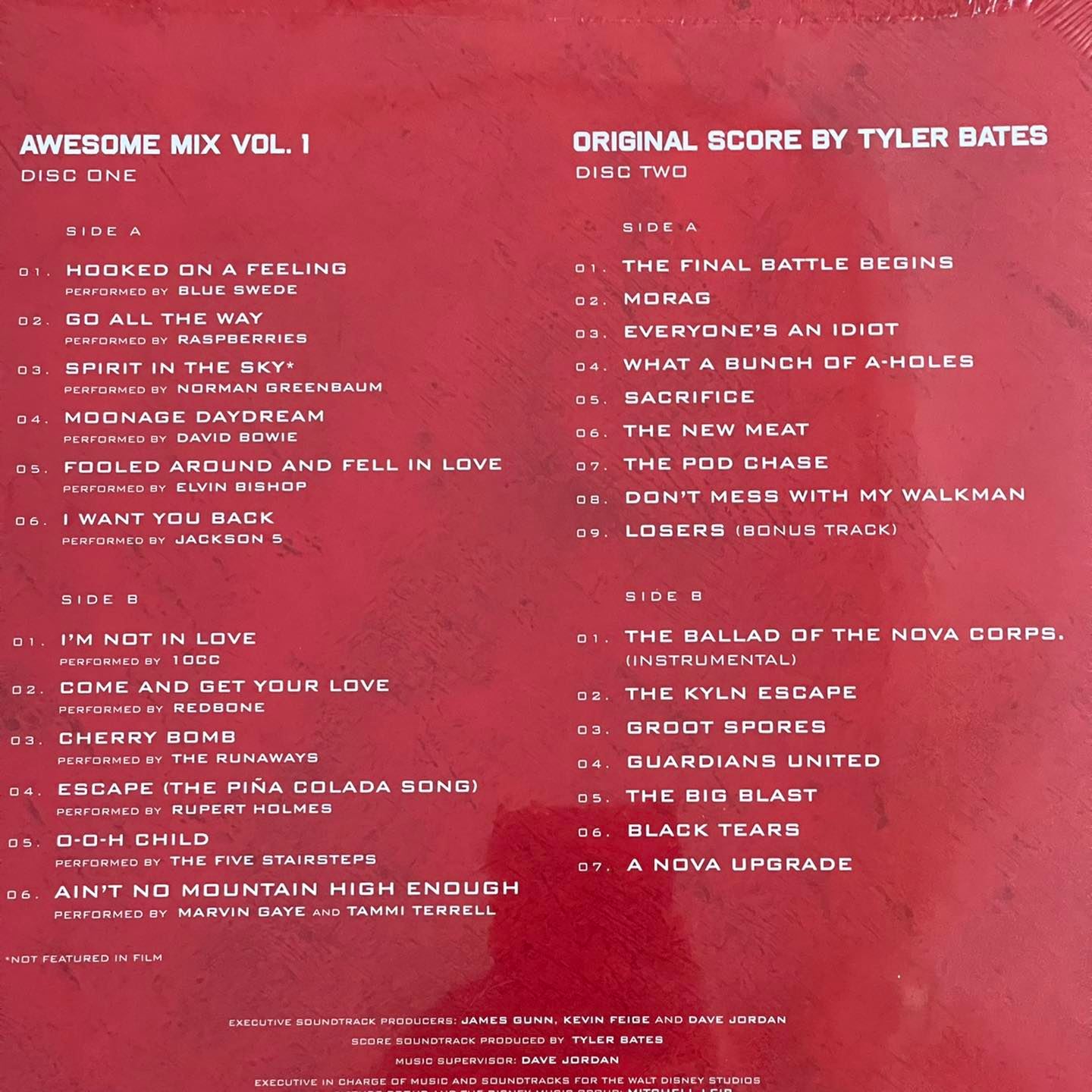 แผ่นเสียง Guardians of The Galaxy Deluxe vinyl Edition ,2 × Vinyl, LP, Compilation USA มือหนึ่ง ซีล