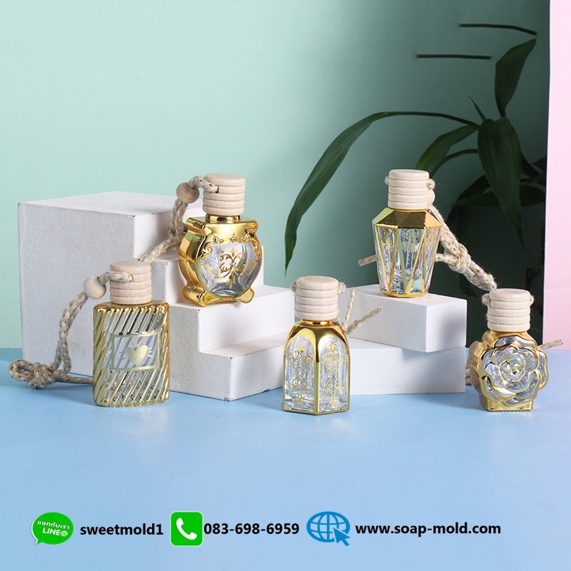 ขวดน้ำหอมกระจายกลิ่นแบบแขวน ตั้งโต๊ะ (มีแบบให้เลือก)