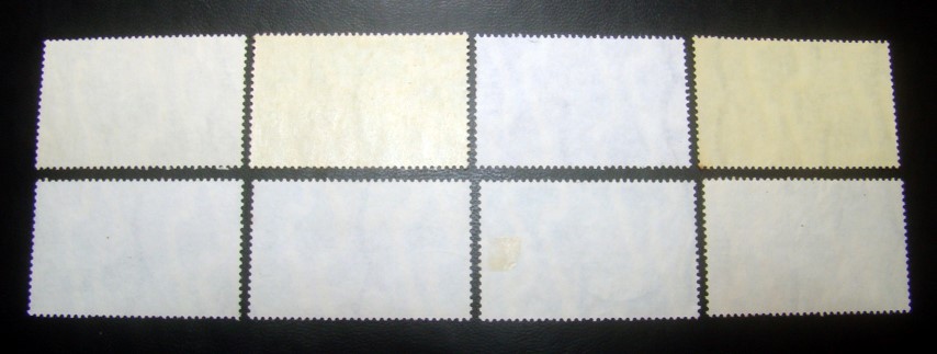 (-ยังไม่ใช้+ใช้แล้ว-) s1777-แสตมป์ชุดเรือพระราชพิธี พิมพ์ Finland พ.ศ.2518 ครบชุด 8 ดวง (หน้าดวง 1 บาท,2.75 บาทยังไม่ใช้) น่าสะสมครับ