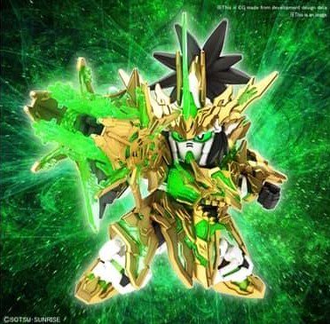 SD SANGOKU SOKETSUDEN LONG XIAN LIU BEI UNICORN GUNDAM