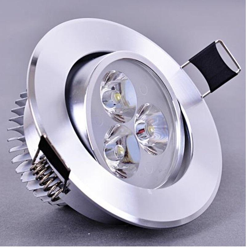 X3 สุดคุ้ม !! เเพ็ค 3 ชิ้น LED DOWNLIGHT 3W โคมไฟดาว์นไลท์ โคมไฟตกเเต่งเพดาน โคมไฟฝังฝ้า โคมไฟส่องเฉพาะจุด 3W เเสงวอร์มไวท์ รุ่นขอบเงิน พร้อมหม้อเเปลง ติดตั้งใช้งานได้ทันที จำนวน 3 ชิ้น