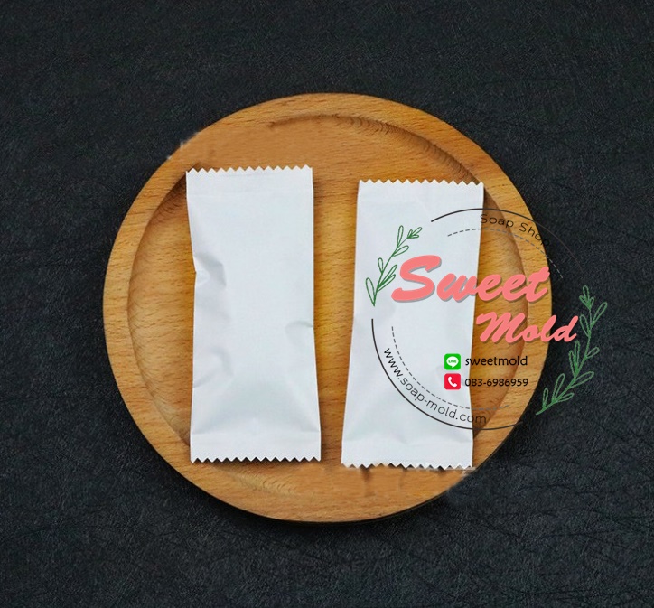 ซองอลูมิเนียมฟลอย์ขอบหยักขนาด4x9cm แพ็ค100ชิ้น