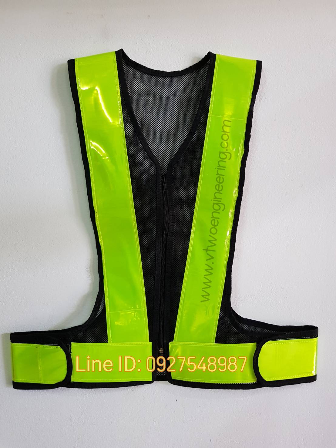 เสื้อจราจรสะท้อนแสง RV-10-10