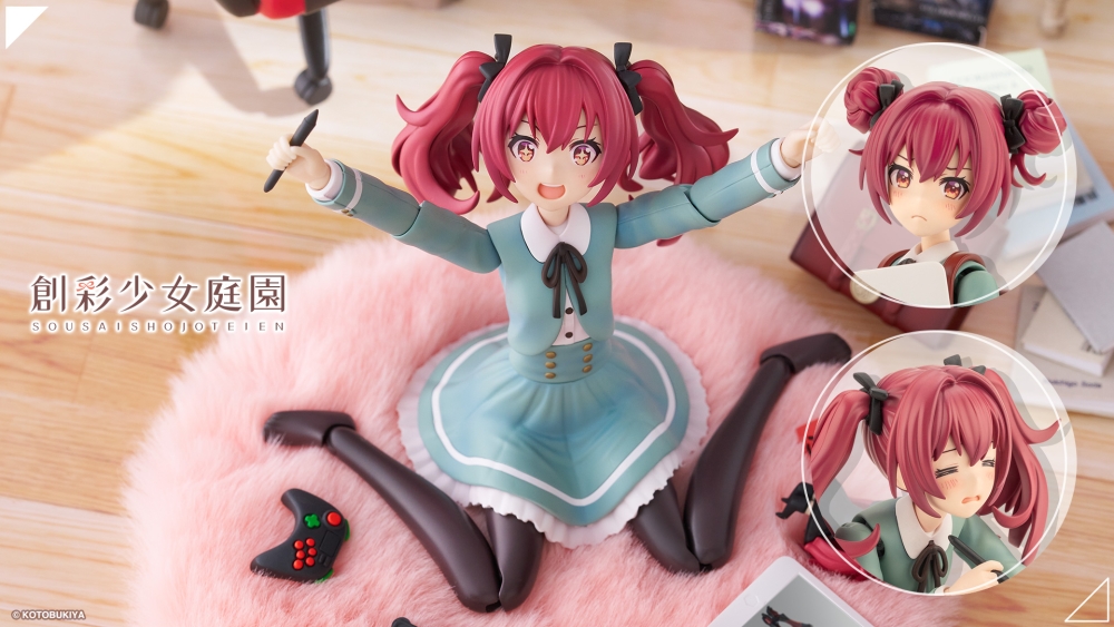 KOTOBUKIYA SOUSAI SHOJO TEIEN Emma Koishikawa ST. IRIS GAKUEN GIRLS’ HIGH SCHOOL WINTER CLOTHES