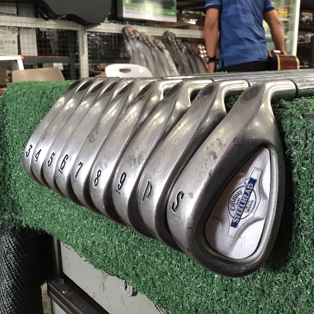 ไม้กอล์ฟ CallawayGOLF : STEELHEAD X-14 / RIFLE ก้านเหล็ก