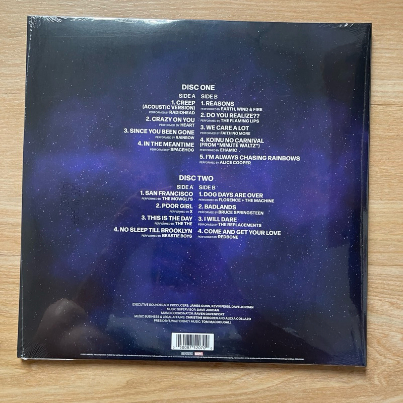 แผ่นเสียง Guardians Of The Galaxy Vol. 3, ** Black Vinyl ,2 x Vinyl, LP, Canada มือหนึ่ง ซีล