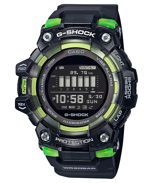 Casio G-Shock Bluetooth® (เพื่อการออกำลังกาย นับก้าวได้) รุ่น GBD-100SM-1
