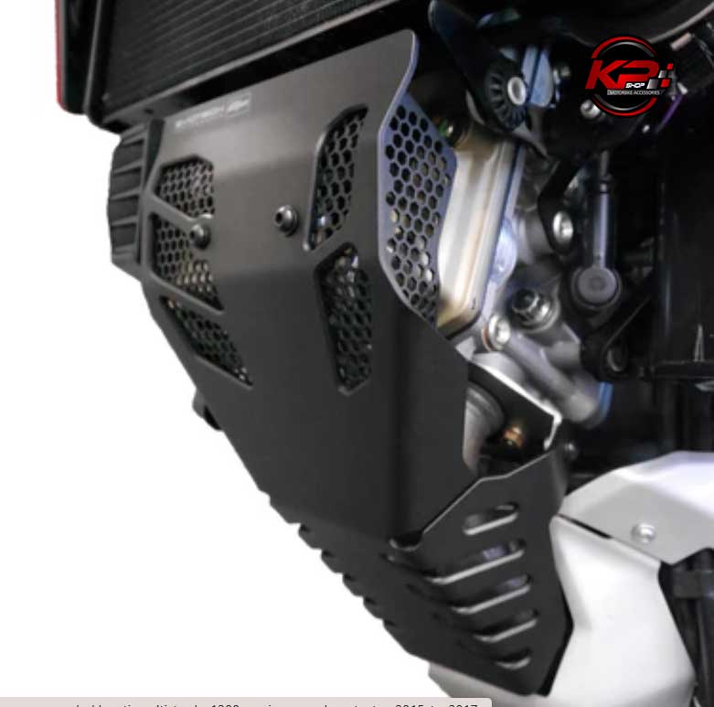 การ์ดเครื่อง Evotech Ducati Multistrada 1200 Engine Guard Protector 2015 - 2017