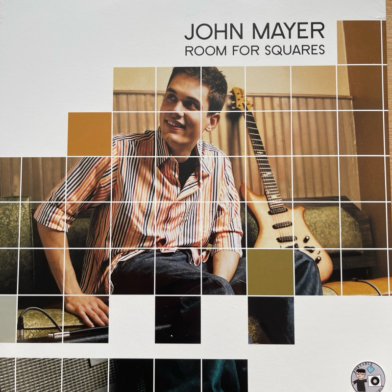 แผ่นเสียง John Mayer – Room For Squares,Vinyl, LP, Album, Reissue, 180 gram, US มือหนึ่ง ซีล