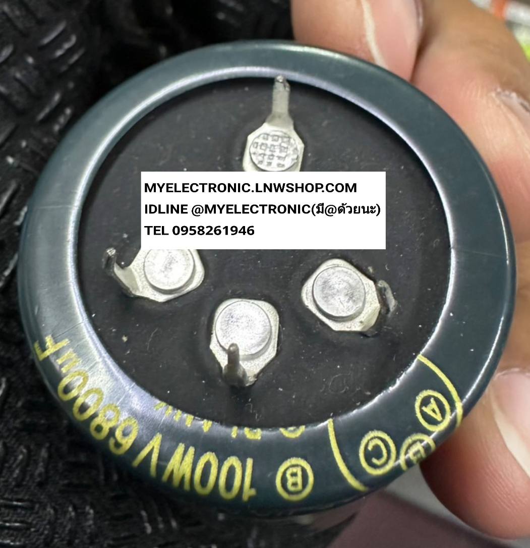 ขาย , 6800UF100V , 6800UF100WV , DC , 4ขา , ยี่ห้อ , SAMWHA , คาปาซิเตอร์ , อิเล็กโตรไลท์ , CAPACITOR , ELECTROLYTE , ราคา , ตัวละ , หน่วย , . . .หน่วย , บาท