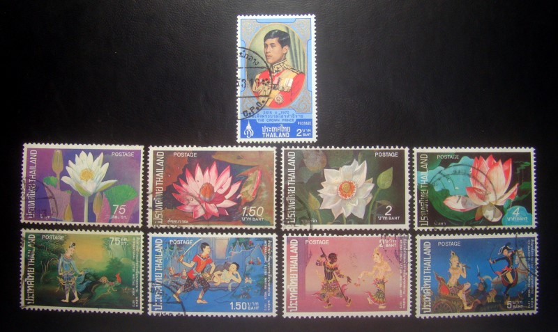 s2759-แสตมป์ 3 ชุด ปี 2515-16 พิมพ์ฮอลแลนด์-ญี่ปุ่น ใช้แล้ว ราคาเบา น่าสะสมครับ