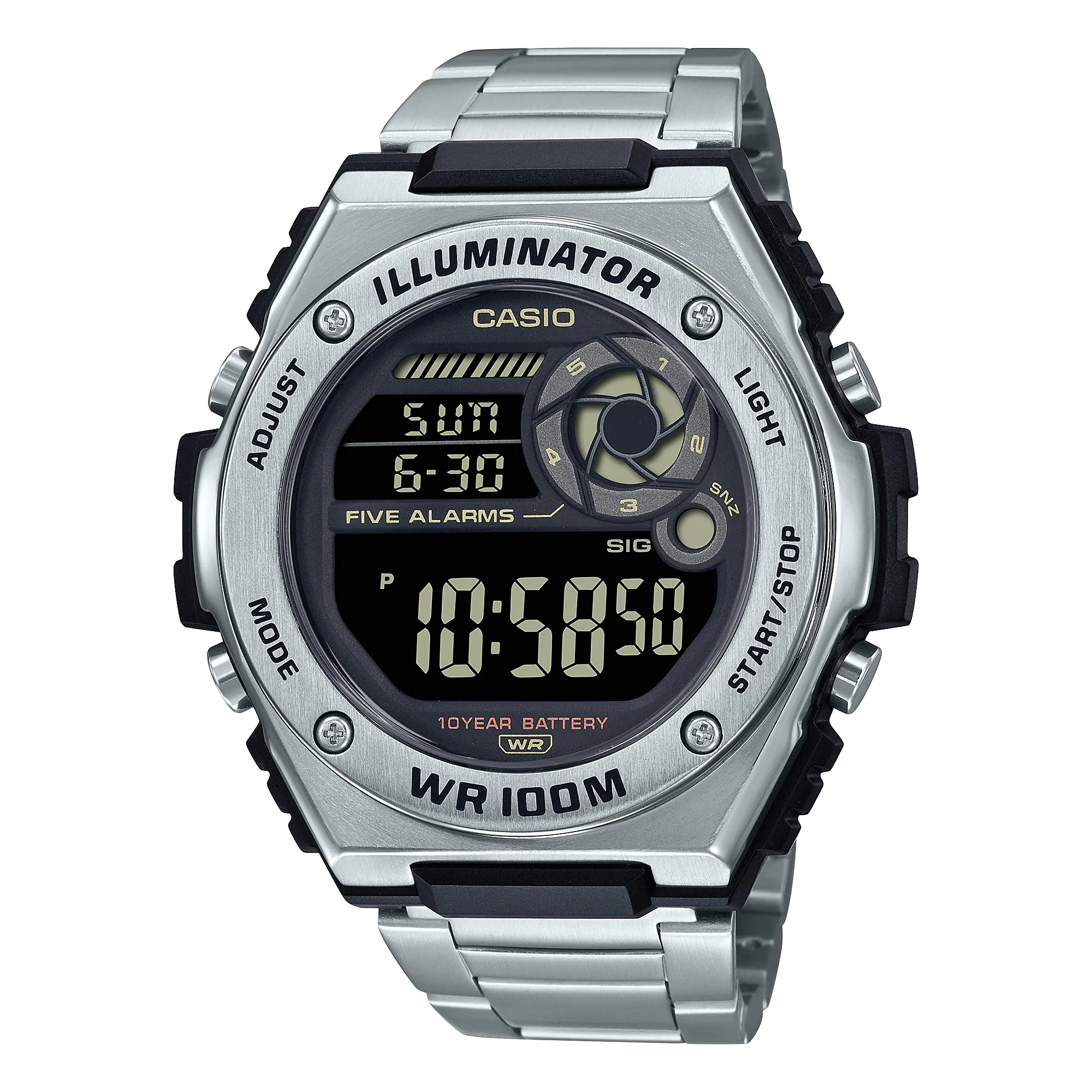 MWD-100HD-1BV | ดิจิตอล | วัยหนุ่มสาว | นาฬิกา | CASIO