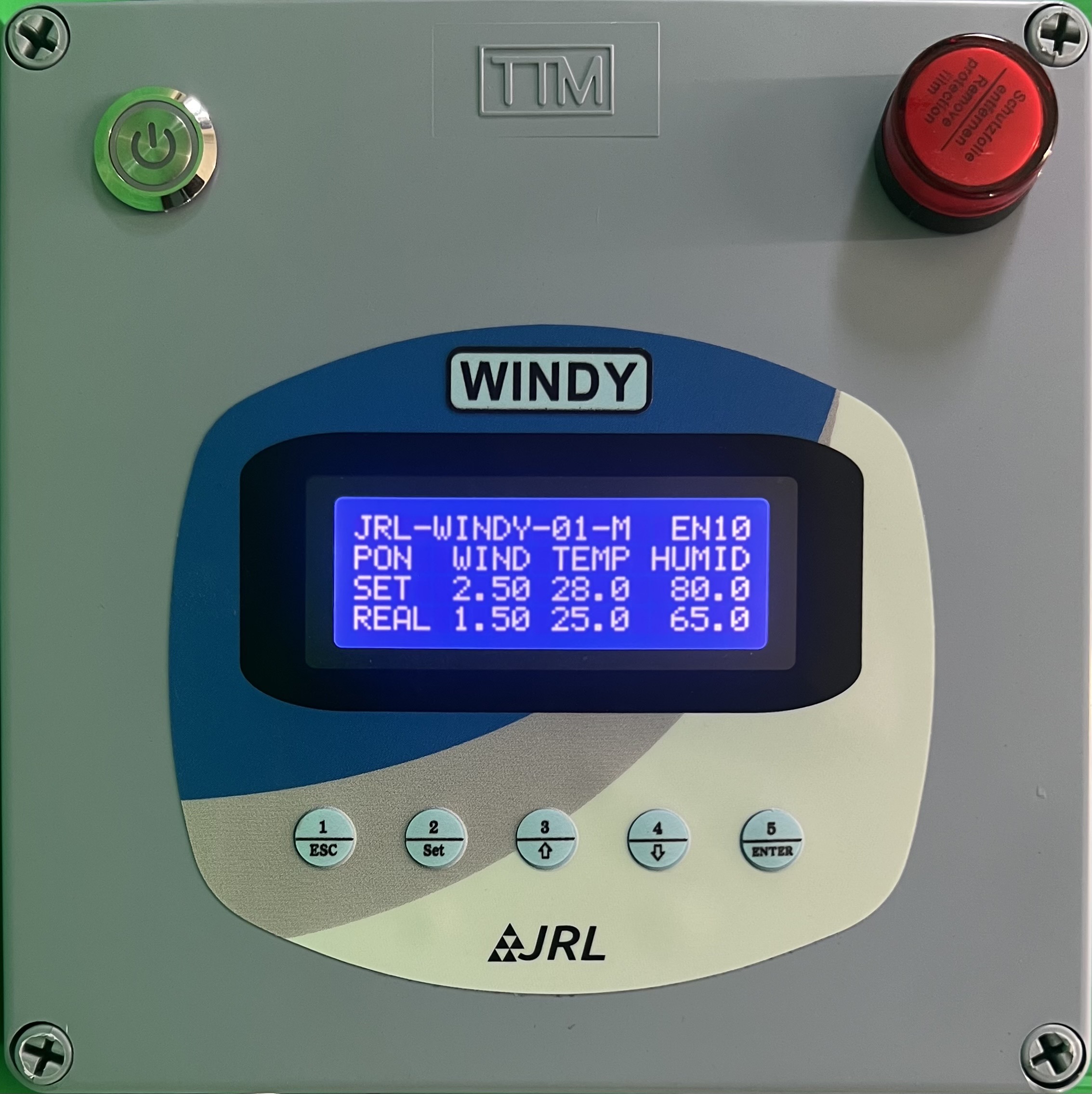 Wind speed controller Brand JRL, Model: Windy 01-M