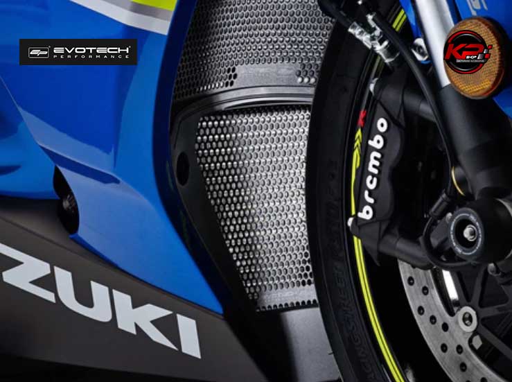 การ์ดออยคลูเลอร์ Evotech Oil Cooler Guard - Suzuki GSX-R1000 (2017 - 2022)