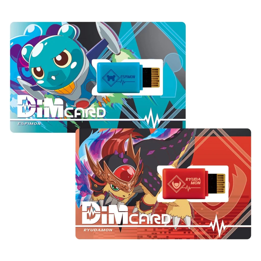 8082599 BANDAI DIGITAL MONSTER Digimon Vital Bracelet Digital Monster Dim Card V3 Espimon & Ryudamon