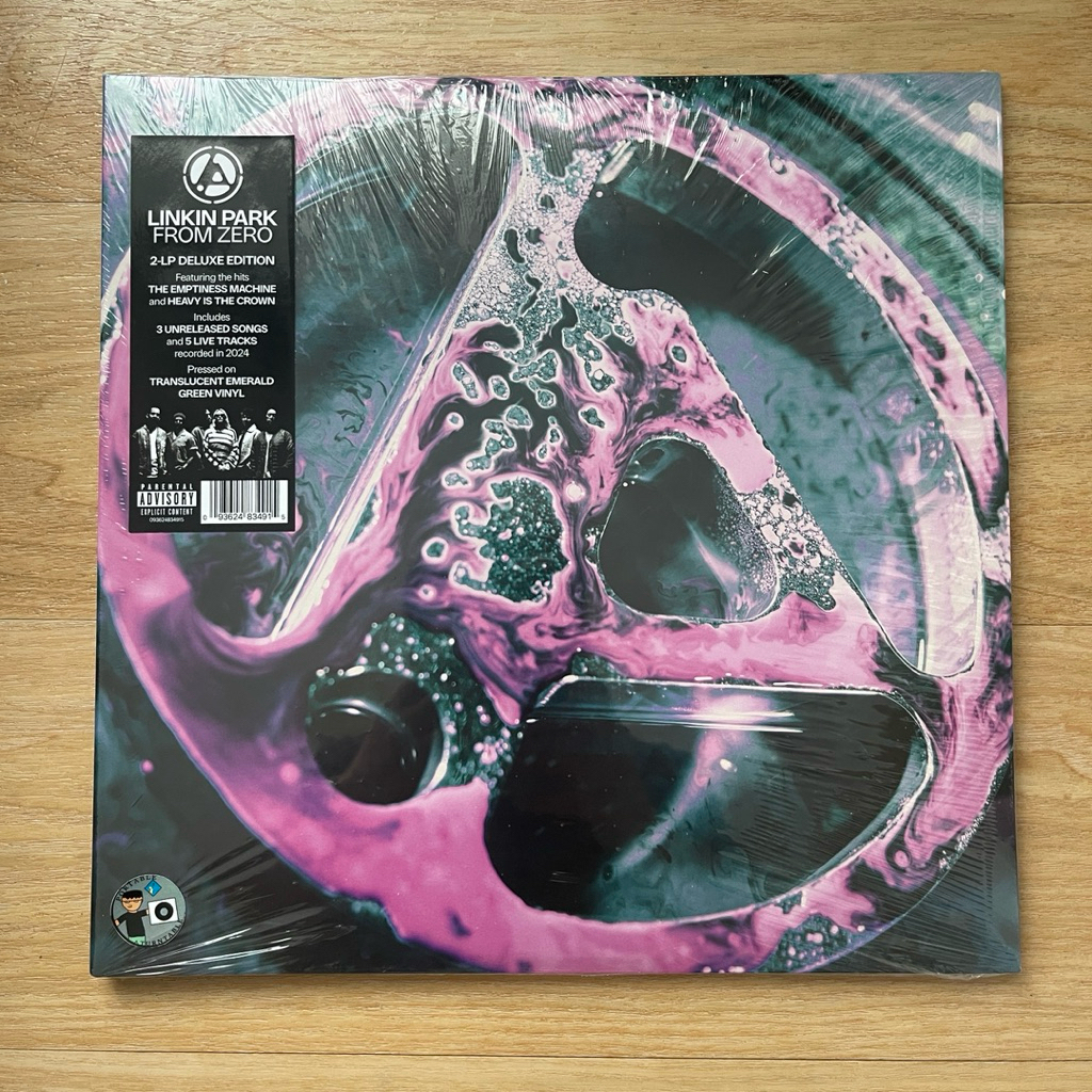 แผ่นเสียง Linkin Park – From Zero 2 x Vinyl,Deluxe Edition, Green Translucent มือหนึ่ง ซีล