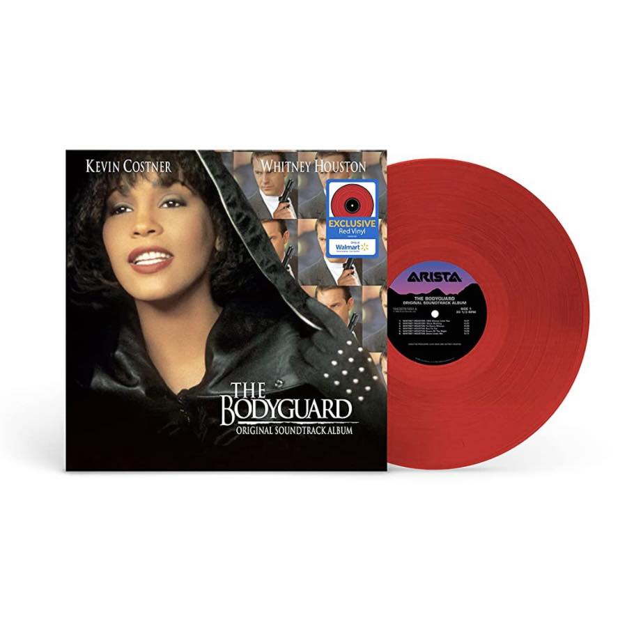 แผ่นเสียง whitney houston Bodyguard (Original Soundtrack Album) Red vinyl แผ่นเสียงมือหนึ่ง ซีล