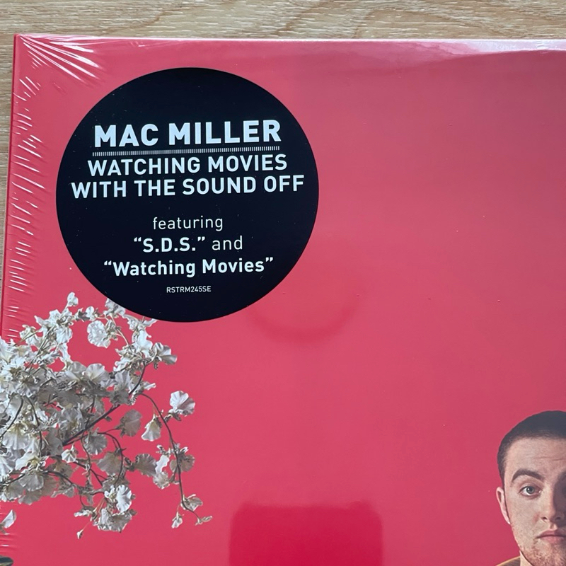 แผ่นเสียง Mac Miller - Watching moving with The Sound Off , 2 x Vinyl, LP, Album, Reissue ,EU,มือหนึ่ง ซีล
