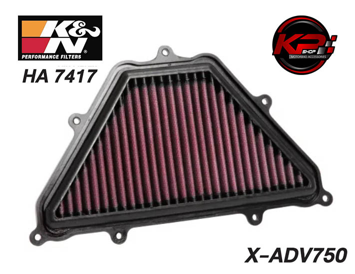 กรองอากาศ K&N HA 7417 HONDA X-ADV750 2017-2020