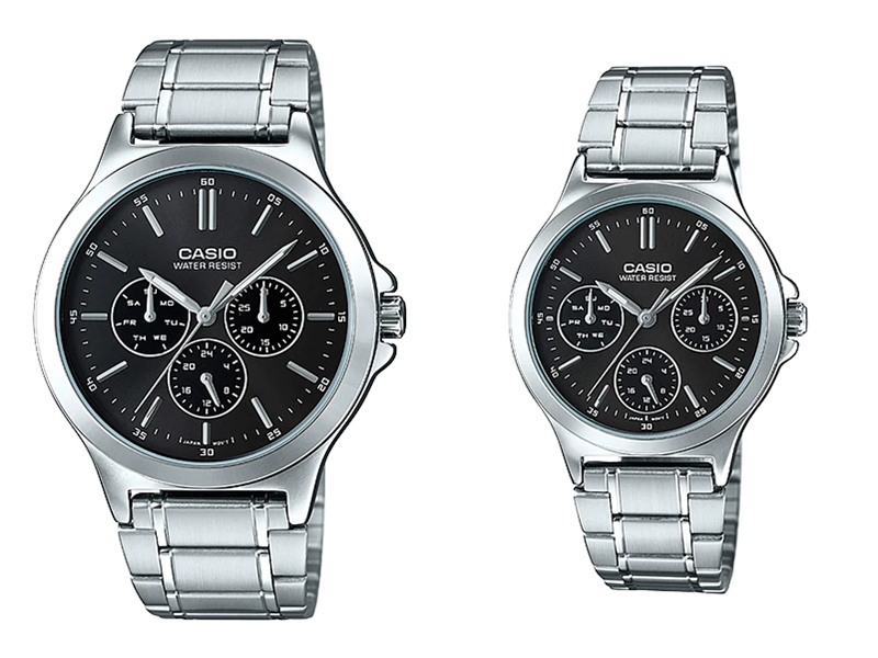 นาฬิกาคู่รัก MTP-V300D-1A & LTP-V300D-1A