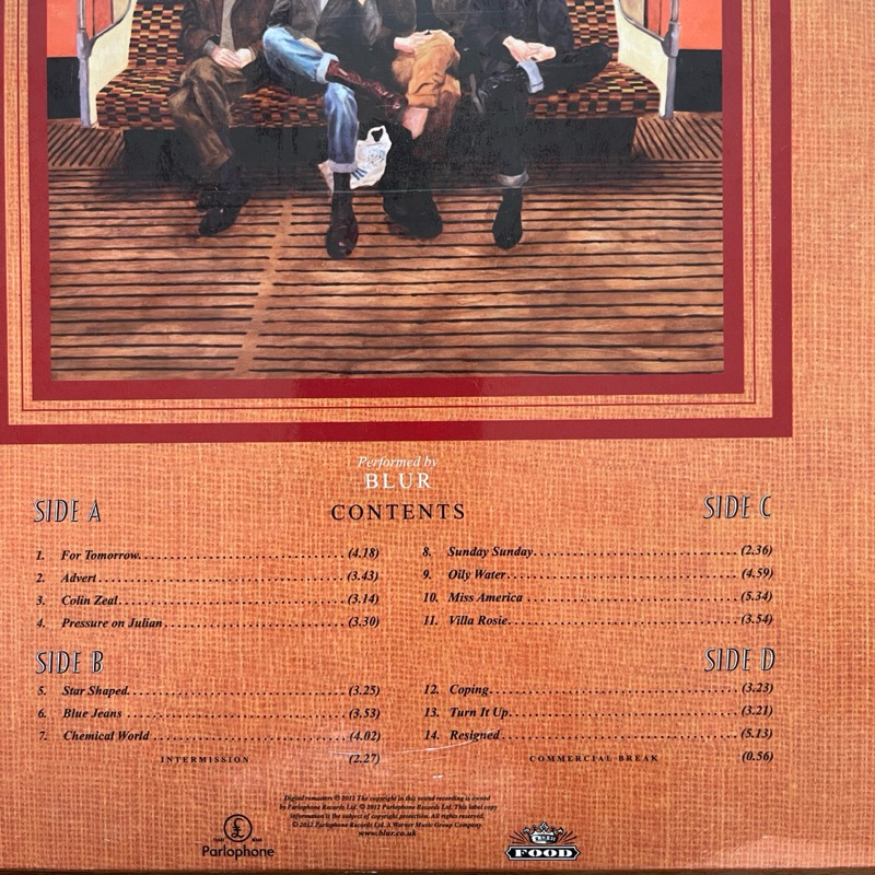 แผ่นเสียง Blur - Modern Life Is Rubbish , 2 x Vinyl, LP, Album, Reissue, Remastered, Gatefold EU มือหนึ่ง ซีล