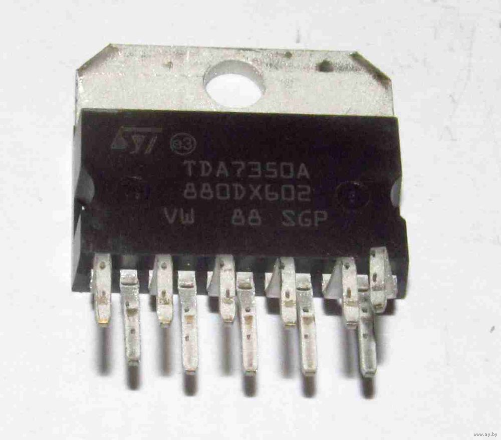 TDA7350AไอซีภาคขยายเสียงตัวถังSIL-11