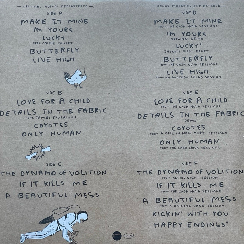 แผ่นเสียง Jason Mraz - We Sing. We Dance. We Steal Things.** Deluxe Edition 3 x Vinyl ,USA มือหนึ่ง ซีล