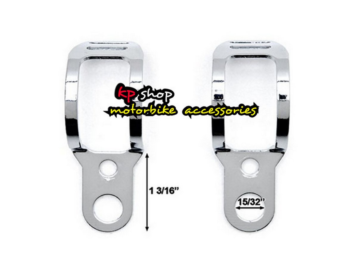 หูช้างจับไฟเลี้ยว สีโครเมี่ยม