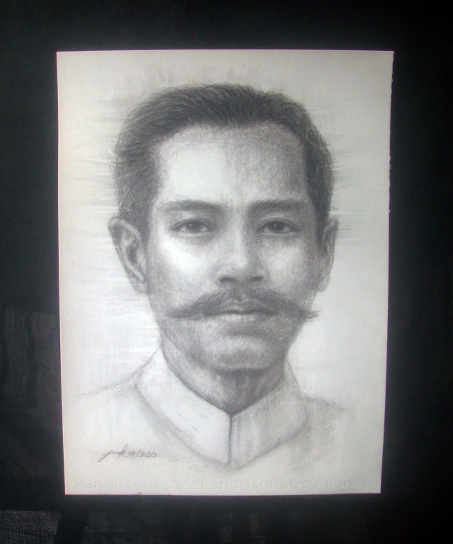 กรมหลวงชุมพรเขตอุดมศักดิ์ "เสด็จเตี่ย" "หมอพร" ภาพวาดดินสอ ชาโคล กระดาษ 200 แกรม ขนาด 27.5 x 37.5 cm.