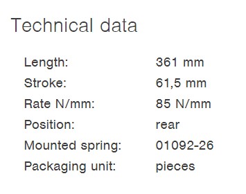 โช๊คอัพ OHLINS KA 434 FOR KAWASAKI Z1000