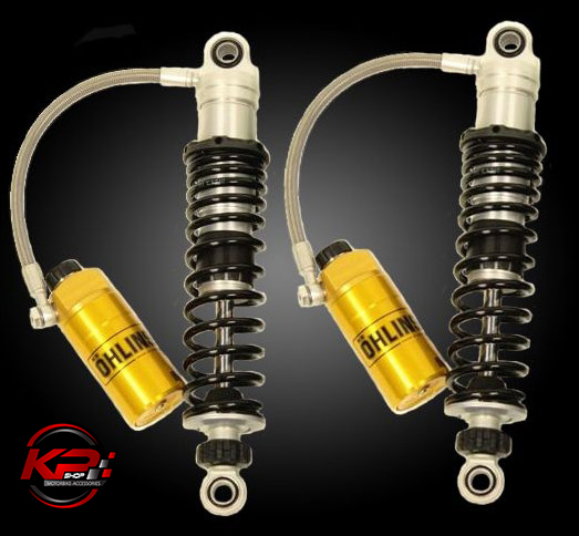 โช็คอัพ OHLINS HD 044 (328 mm, black springs) FOR Harley-Davidson