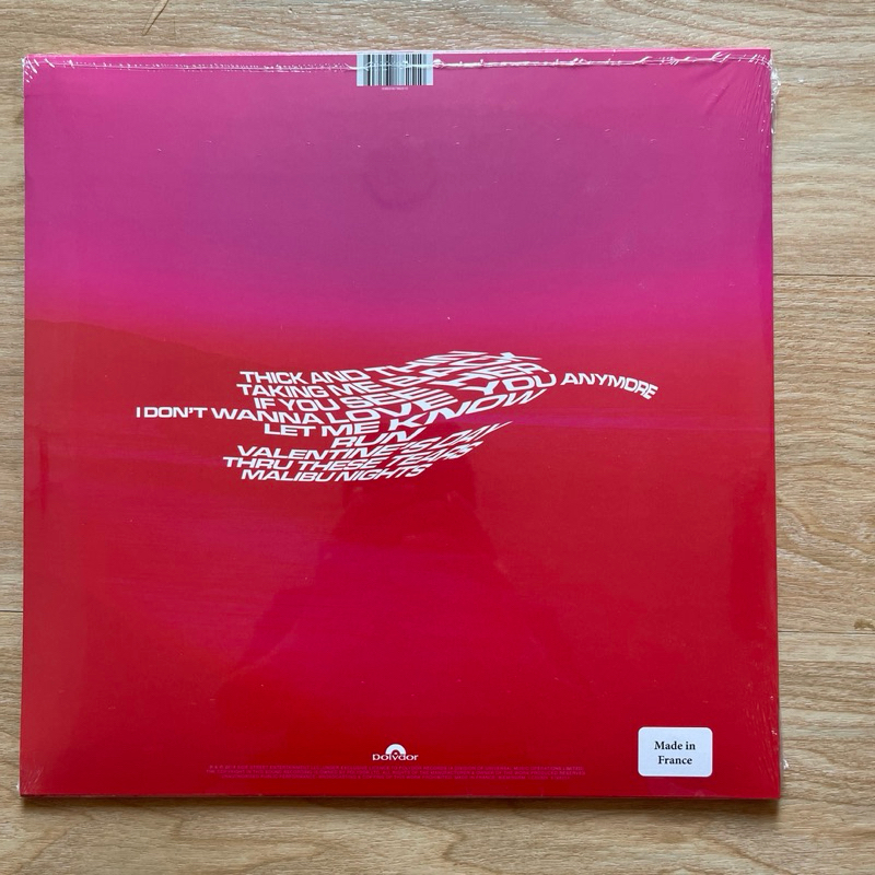 แผ่นเสียง LANY - Malibu Nights , **Clear Vinyl, LP, Album , france , มือหนึ่ง ซีล