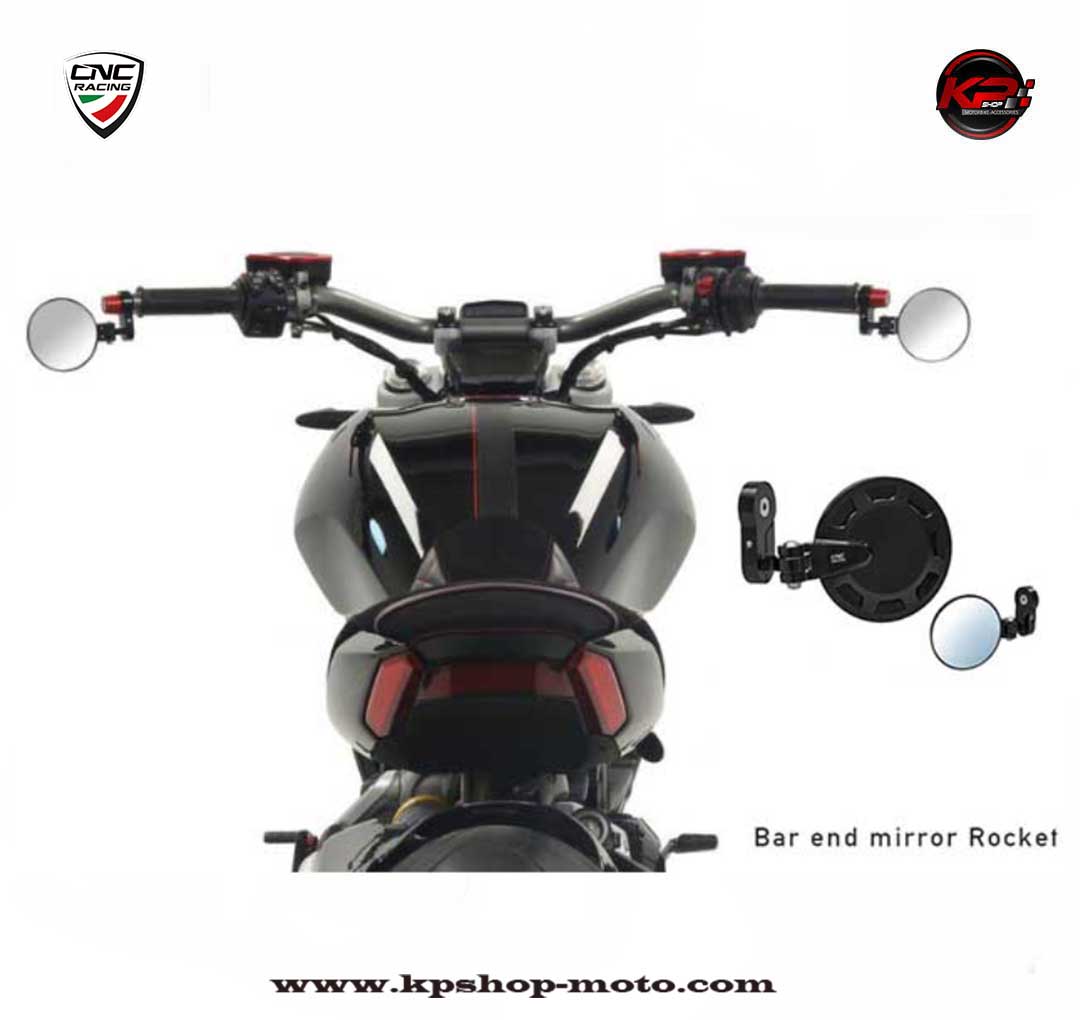 กระจกปลายแฮนด์ CNC RACING "ROCKET"