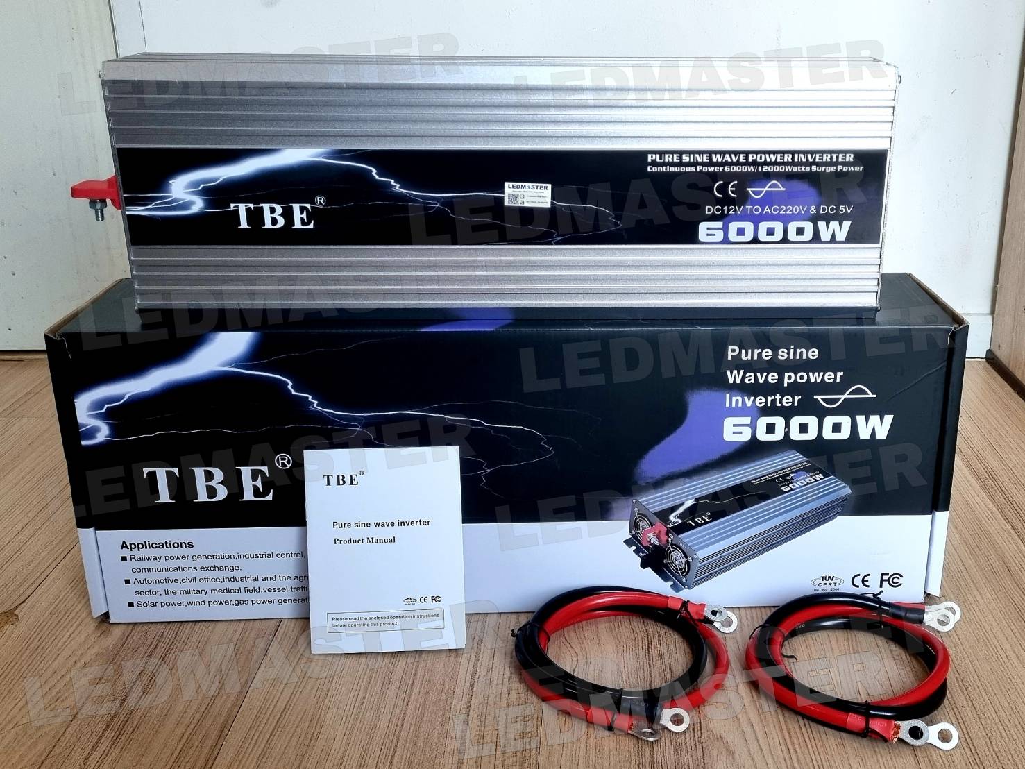 💯เเถมฟรี โซล่าชาร์จเจอร์ 💯อินเวอร์เตอร์แท้ ** เพียว์ซายเวฟ 12V ยี่ห้อTBE ราคาโรงงาน คุณภาพสูง ของเเท้จากโรงงาน อินเวอร์เตอร์ วัตต์เต็ม อินเวอร์เตอร์รถเเห่ เครื่องแปลงไฟ12vเป็น220v