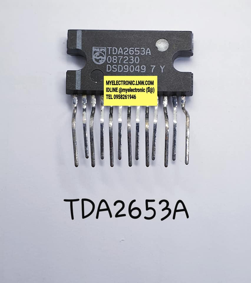 TDA2653Aยี่ห้อPHILIPS ตัวถังSIL13ขาราคาตัวละ