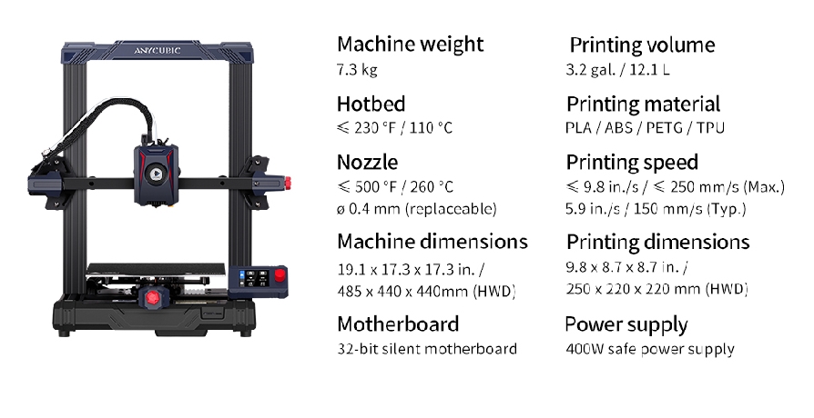 เครื่องพิมพ์ 3 มิติ (3D Printer) Anycubic Kobra 2 Neo By In2real3d
