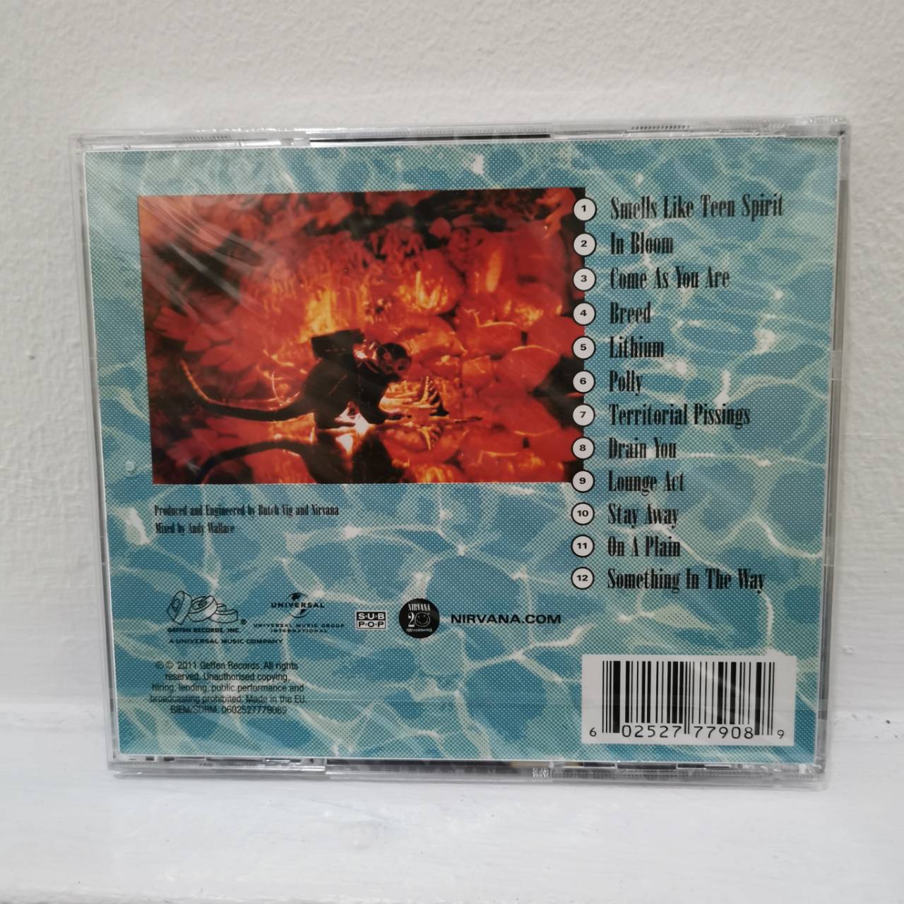CD ซีดีเพลง Nirvana – Nevermind แผ่นมือสอง สภาพดี