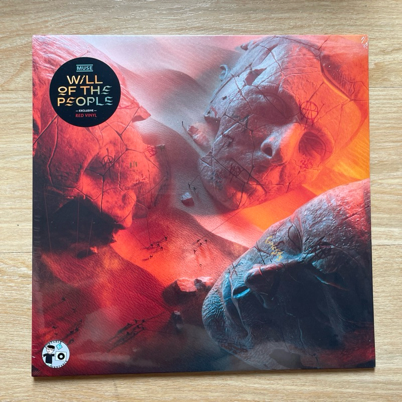 แผ่นเสียง Muse - Will Of The People , **Red Vinyl, LP, Album,EU มือหนึ่ง ซีล