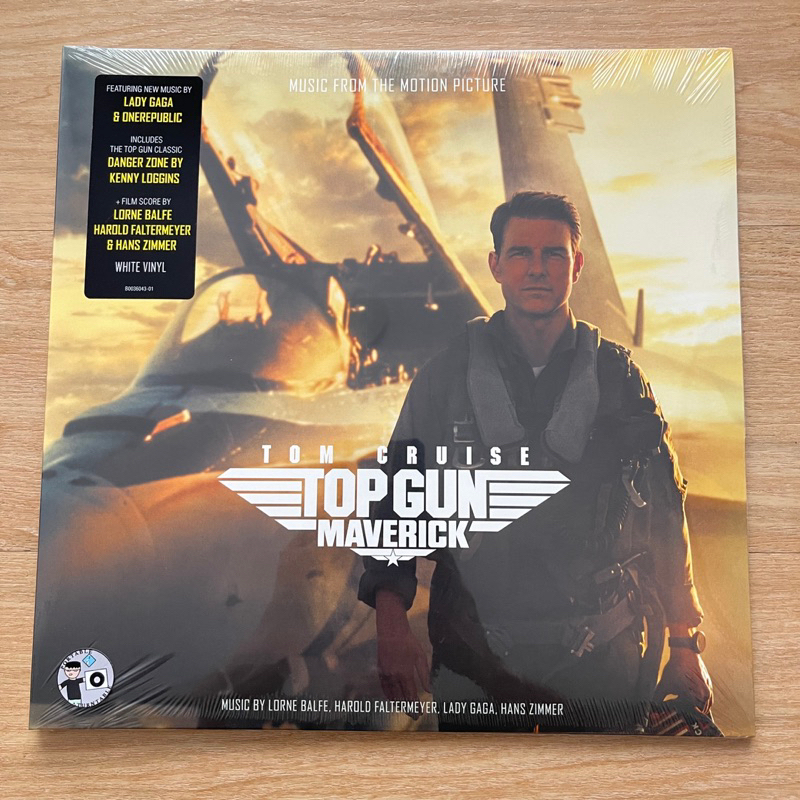 แผ่นเสียง Top Gun: Maverick - Music From The Motion Picture * White Vinyl, LP, Album,มือหนึ่ง ซีล