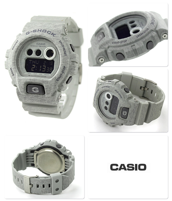 Casio G-Shock GD-X6900HT-8 Heathered Grey Pattern Mens