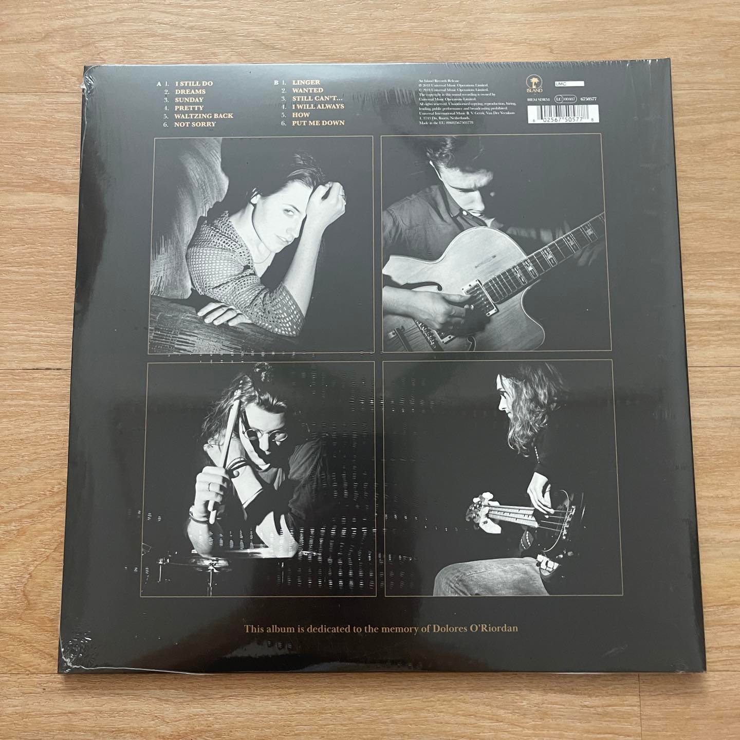 แผ่นเสียง The Cranberries – Everybody Else Is Doing It, So Why Can't We? แผ่นเสียง มือหนึ่ง ซีล