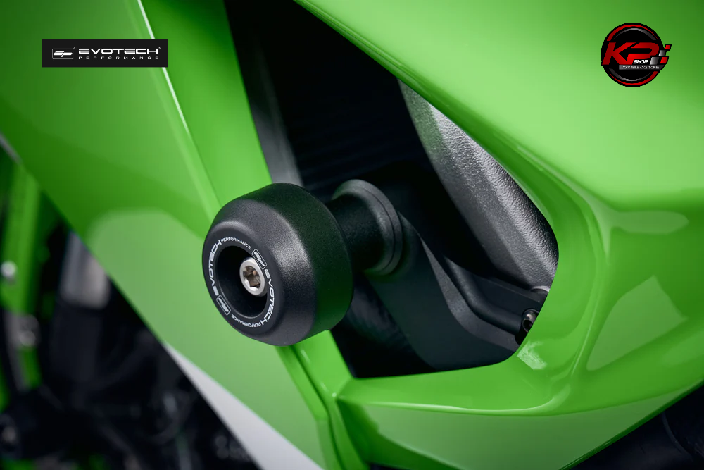 กันล้มกลาง Evotech Kawasaki Ninja ZX-6R Crash Bobbins (2024+)