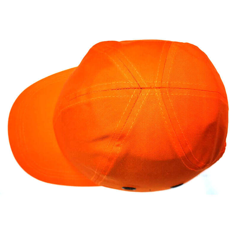 หมวก Safety Cap หมวกเซฟตี้ หมวกเบสบอล สีส้ม