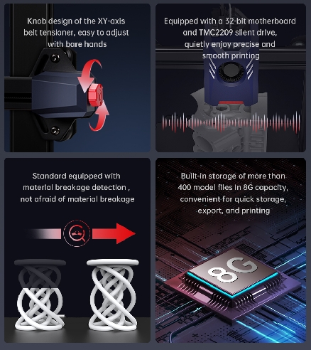 เครื่องพิมพ์ 3 มิติ (3D Printer) Anycubic Kobra 2 Pro by In2real3d