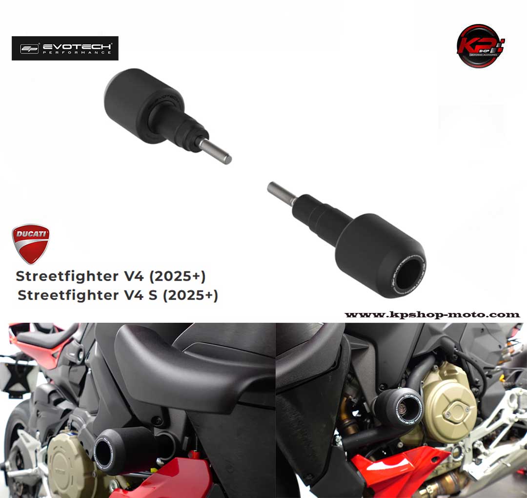 กันล้มกลาง Evotech Frame Crash Protection - Ducati Streetfighter V4 (2025+)