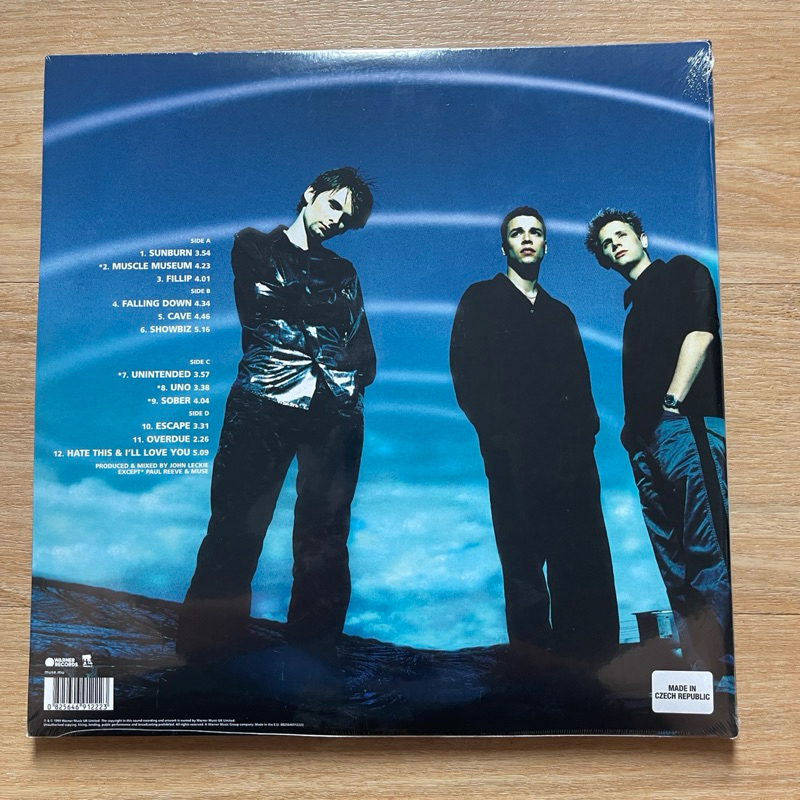 แผ่นเสียง Muse - Showbiz 2 x Vinyl, LP, Album, Reissue ,EU มือหนึ่ง ซีล