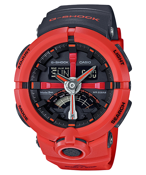 Casio G-Shock GA-500P Punching pattern series รุ่น GA-500P-4A